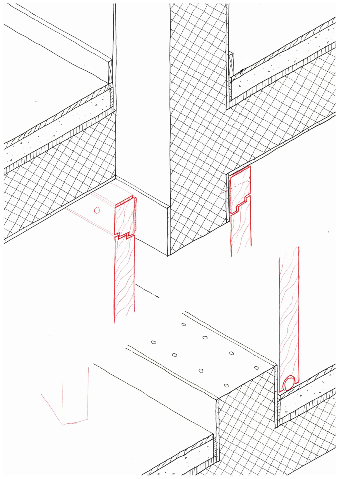 exploded-construction-detail-axonometry-drawing-architectural-illustration-concrete-doors