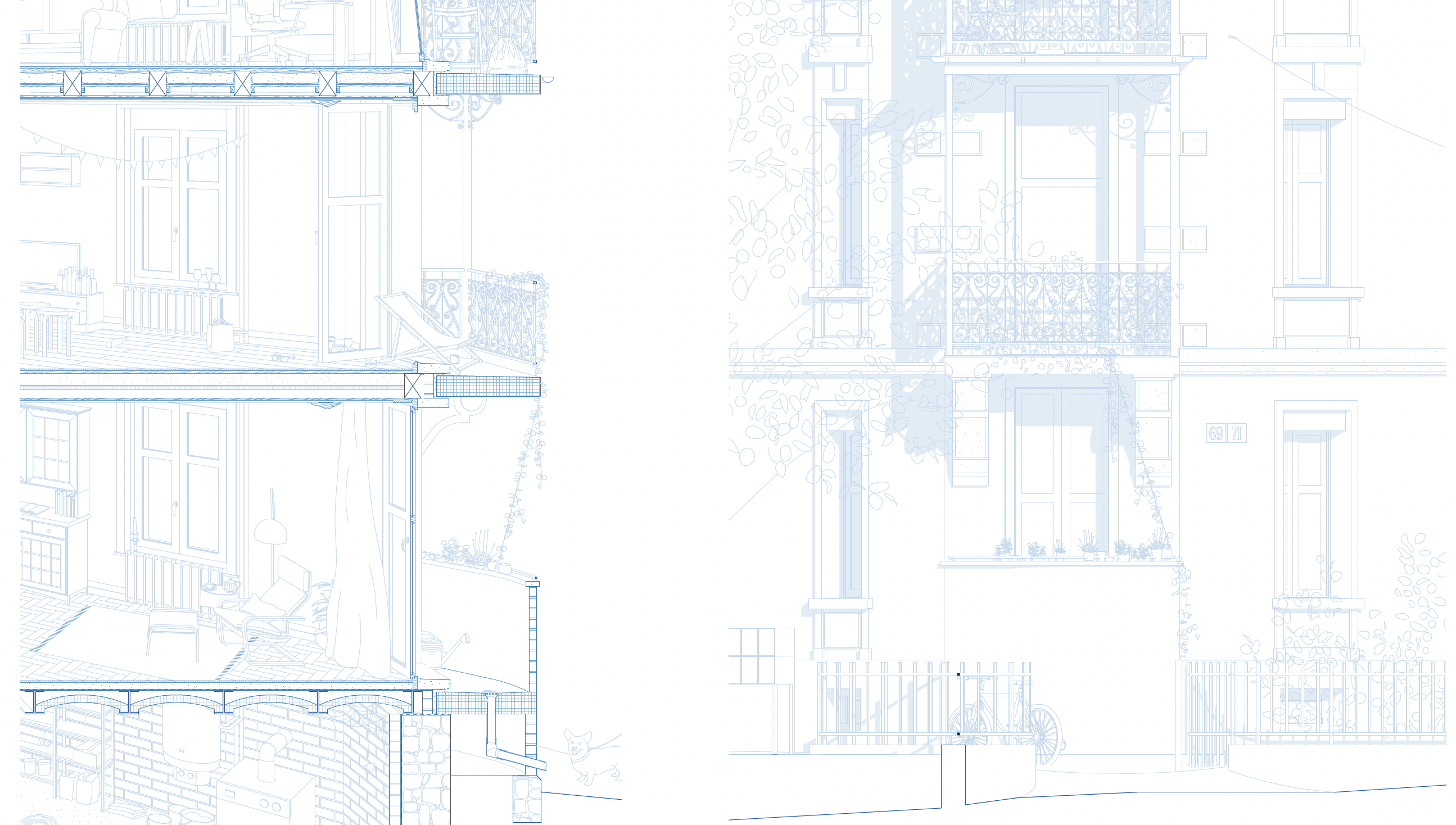 section-facade-architectural-drawing-appartment-in-building-19th-zurich