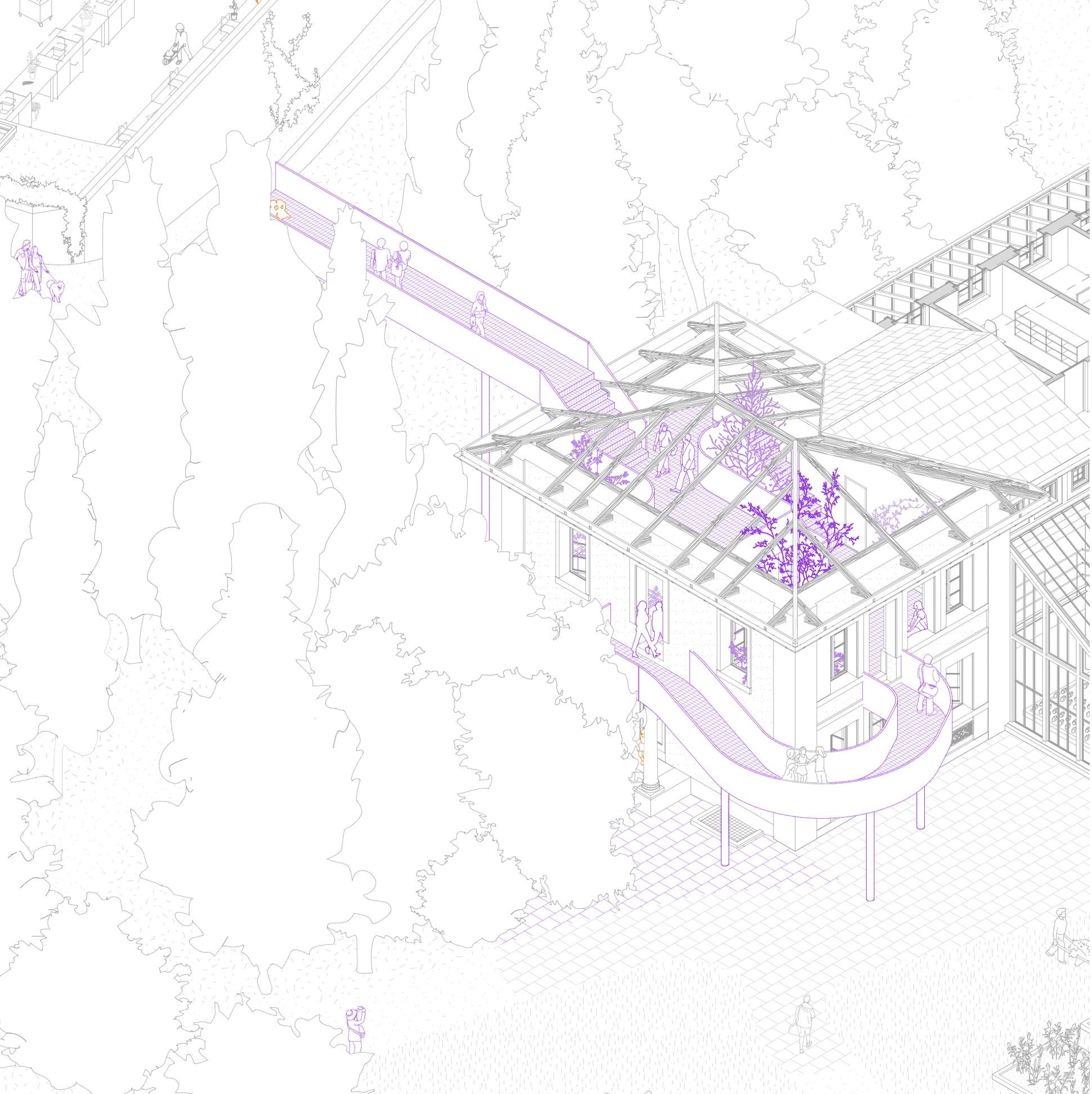 zoom-axonometric-drawing-building-architecture-lively-people-illustration-cad6